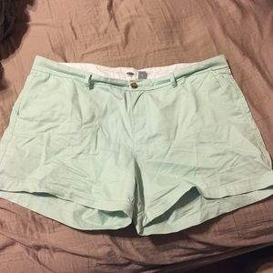 Old navy shorts - mint - size 14