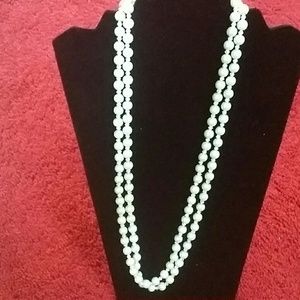 60 inches handmade bead necklace