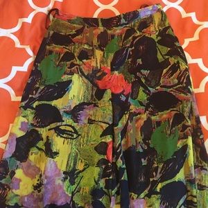 Leifnotes Silk-Looking Wide bottom pants