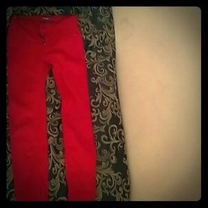Red pants