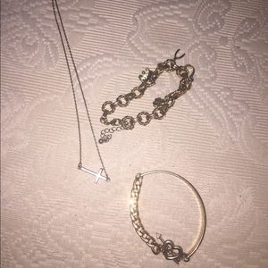 Two Bracelets and One Necklace