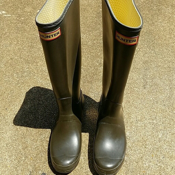 Hunter rain boots