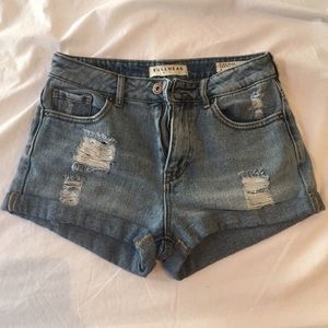 Bullhead High-Waisted Shorts