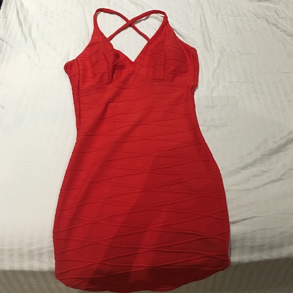Red dress