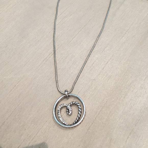 Brighton Pave Heart Necklace