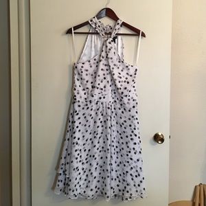 Black and White Polka Dot Dress
