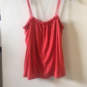Coral Old Navy tank top.