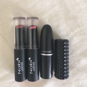 Lipstick Bundle with MAC, KVD, & Nabi