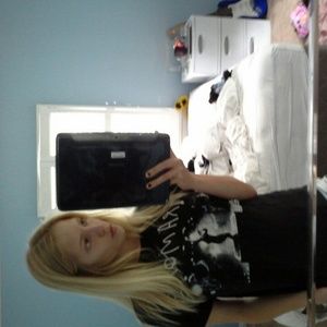 Black and white self titled tour shirt