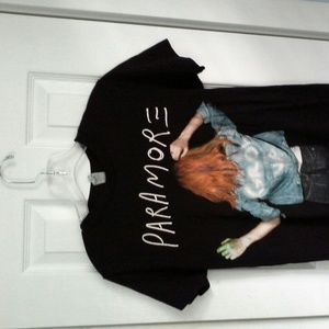 "Grow up" jean jacket tee, worn maybe twice