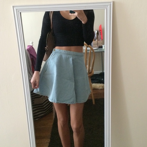 American Apparel Dresses & Skirts - American Apparel Denim Skirt