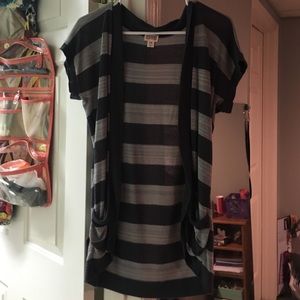 short sleeve cardigan