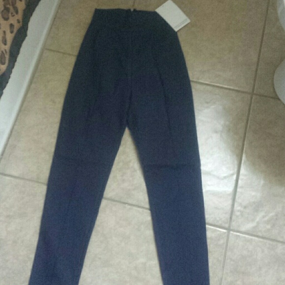 High waisted slacks