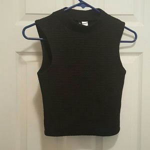 H&m fitted crop top