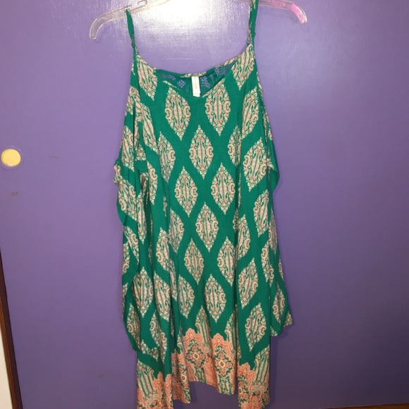 Cold shoulder dress