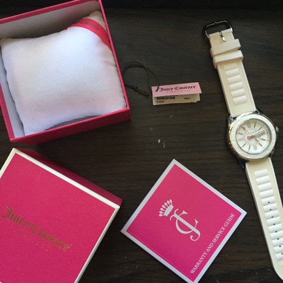 White Juicy Couture watch