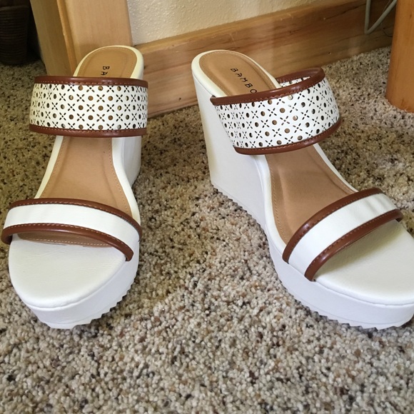 Wedge sandals!