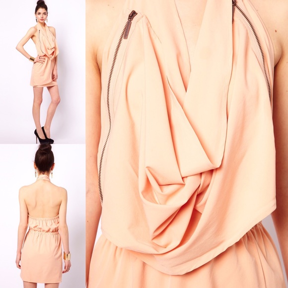 House of Dereon Zip Cowl dress🐝 - Picture 2 of 2