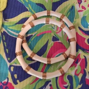 Lily Pulitzer ceramic bangles