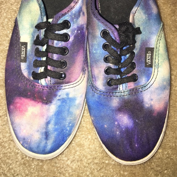 Galaxy vans shoes 👟☄