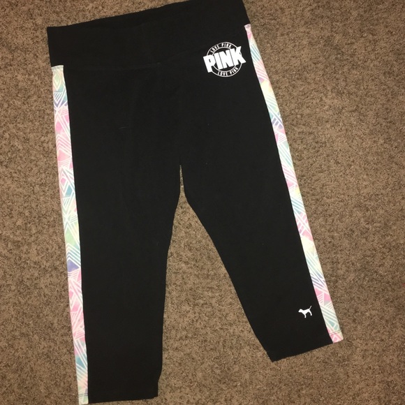 Pink Capri/cropped legging