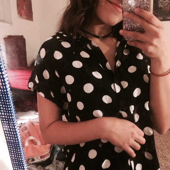 TopShop Collared Blouse