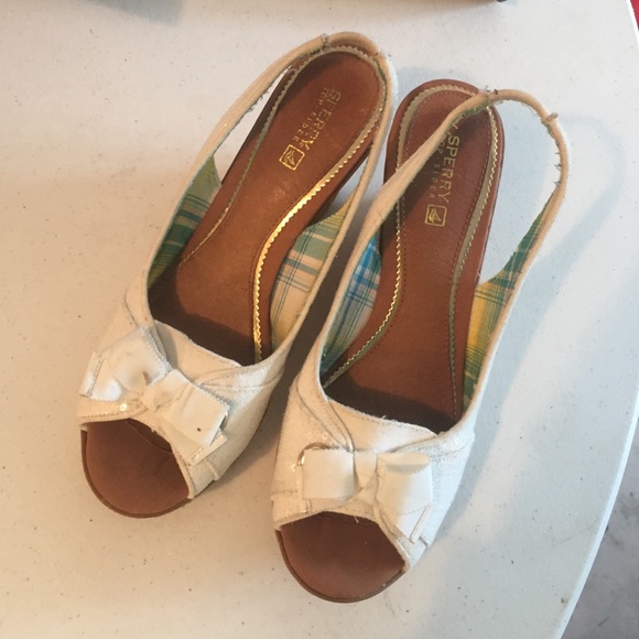 Sperry Sequin Wedges
