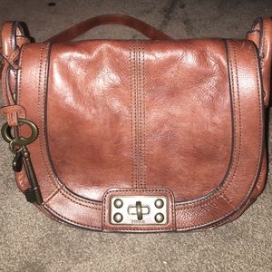 Brown Leather Fossil purse