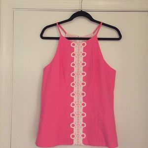 Lilly Pulitzer Annabelle Top in Pink! (NWT)