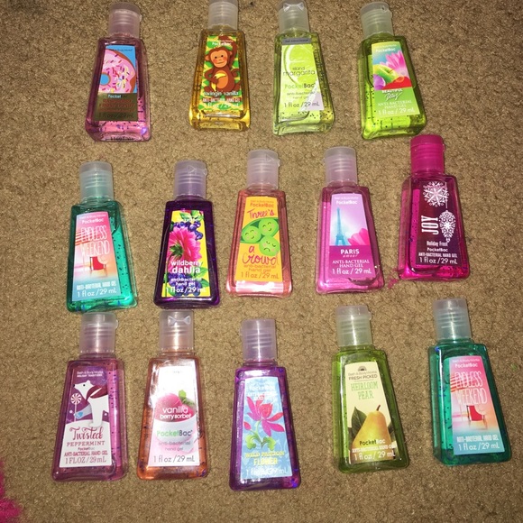Bath and body works new hand sanitizers and cases
