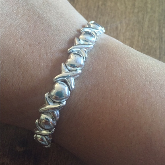 'XO' Silver Bracelet