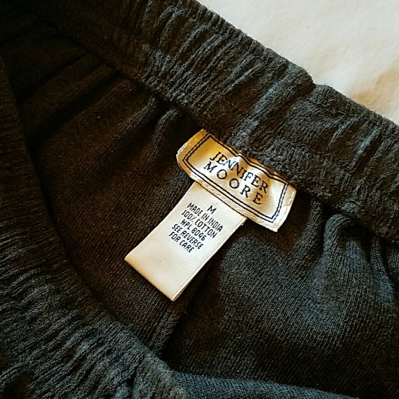 Gray Jersey Maxi Skirt - Picture 3 of 4