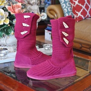 NWT Bearpaw Knit Tall Boots