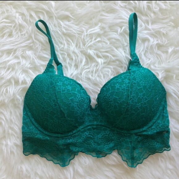 *Last 1* VS PINK Aqua Medallion Push Up Bralette - Picture 2 of 3