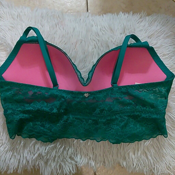 *Last 1* VS PINK Aqua Medallion Push Up Bralette - Picture 3 of 3