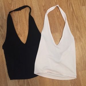 Set of two-Lena halter tops