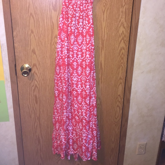 Orange Patterned Sundress - Picture 2 of 3
