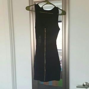 Black mini dress great for a party!