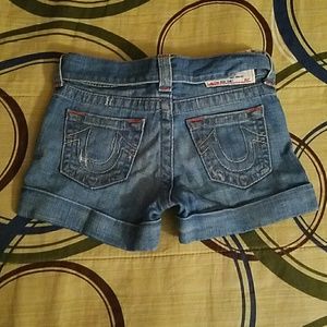 Little Girls True Religion Shorts