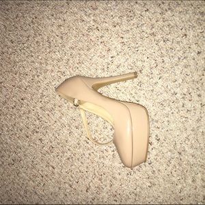 Nude Platform Heels