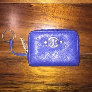 Navy Blue Tory Burch Coin Purse