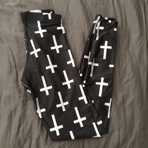 Black Milk Cross of St. Peter Legging