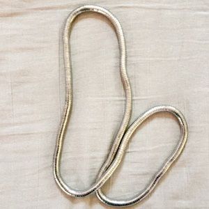 Sliver fashion necklace