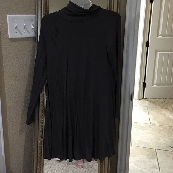 Cowl neck dress