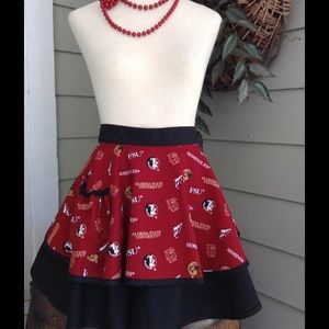 FSU ruffle hostess apron