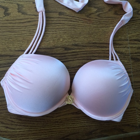 Victoria's Secret petal pink bikini top.