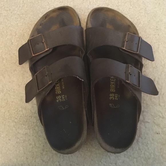 Birkenstocks Arizona Birko-Flor Mocha 🌱🍁🎍