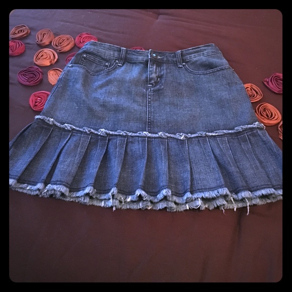 Denim mini