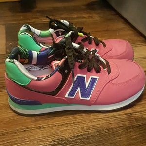 Girls pink new Balance