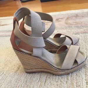 Nearly new Tory Burch espadrilles
